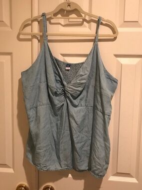 Chambray tank top